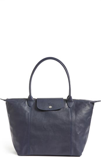 Longchamp Longchamp 2.0 Large Leather Bucket Bag