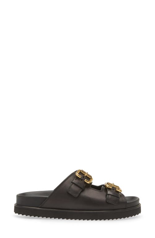 Shop Chloé Nil Slide Sandal In 001 Black