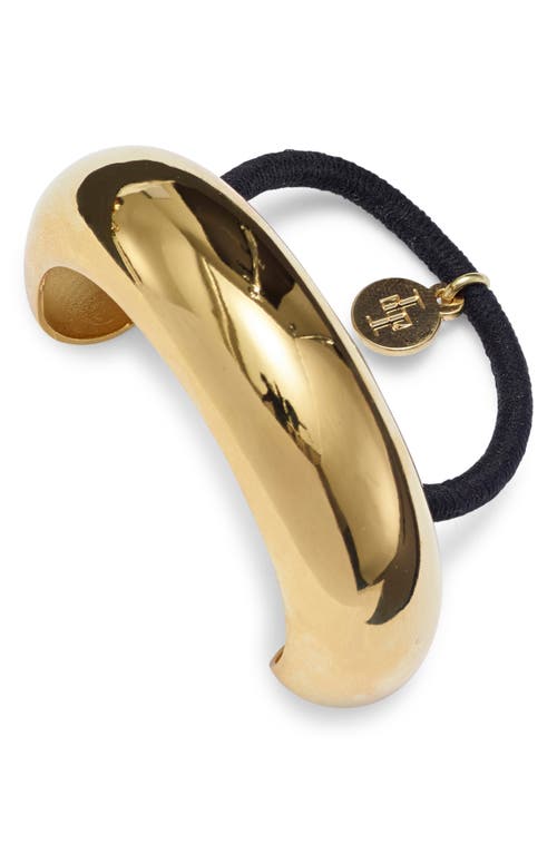 Glossy Arch Hair Tie in Gold