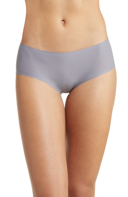 Chantelle Lingerie Soft Stretch Seamless Hipster Panties In Smoke Grey-sm