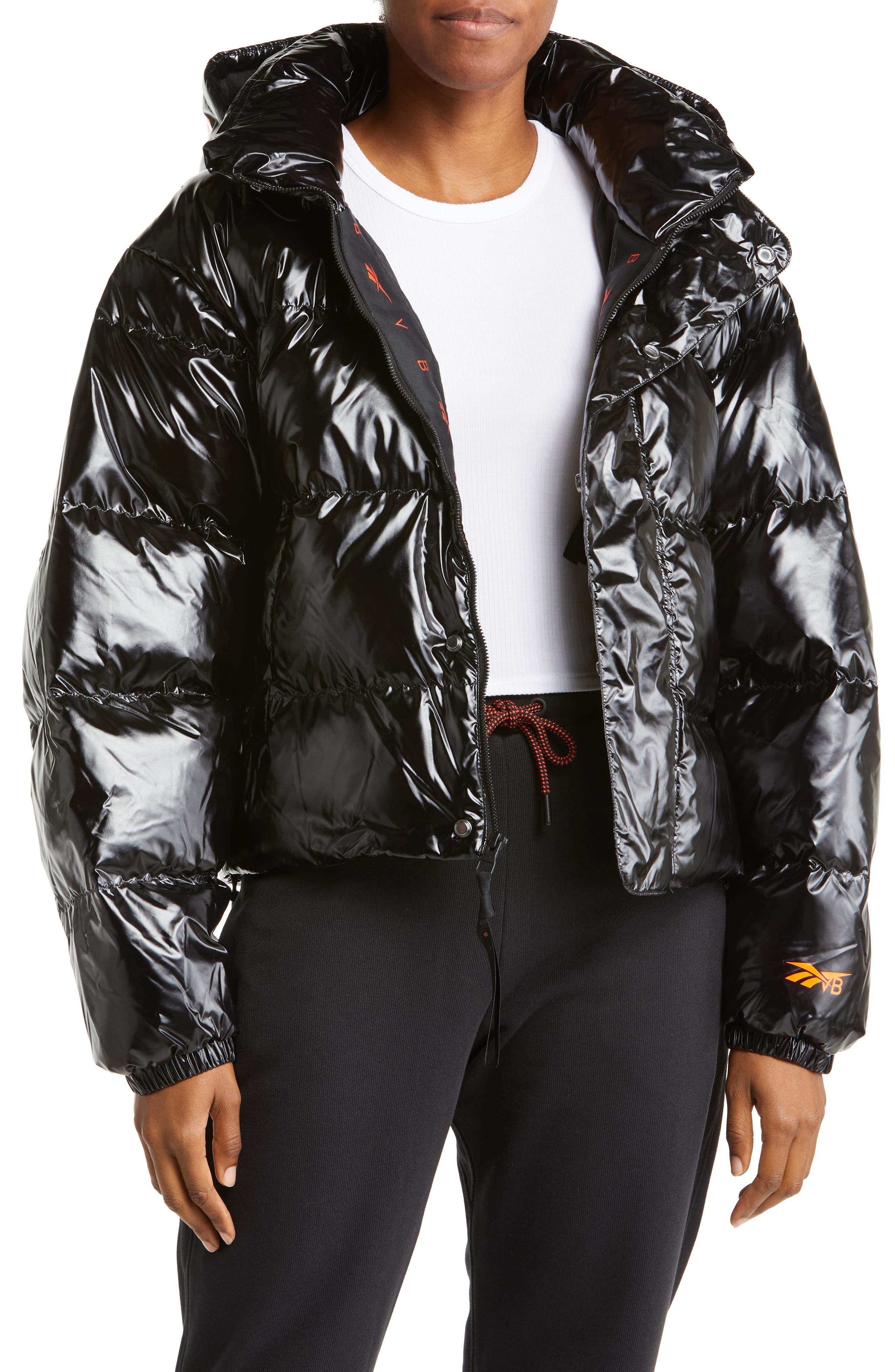 victoria beckham puffer jacket