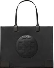 TORY BURCH Tory Black Nylon Tote Bag