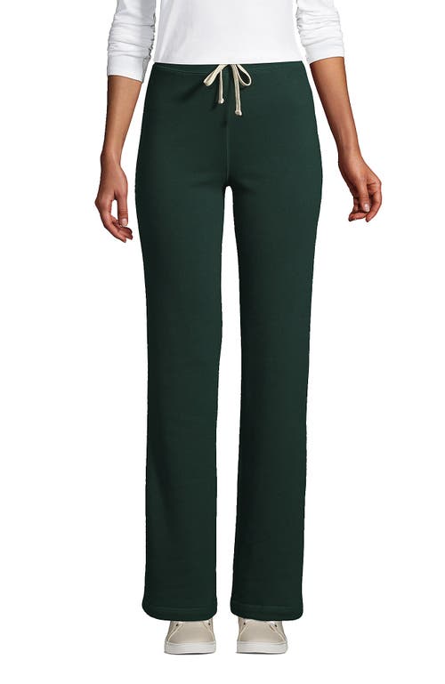 Shop Lands' End School Uniform  Sweatpants In Evergreen