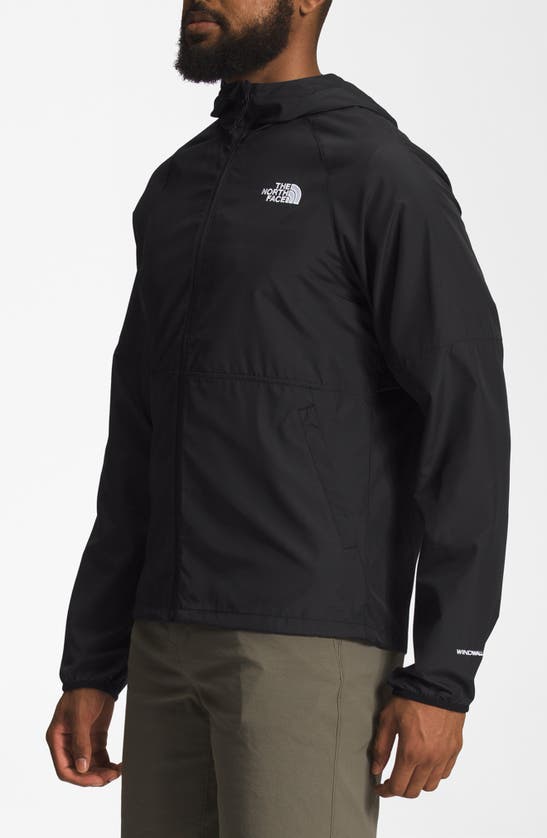 Shop The North Face Flyweight Wind Resistant Zip Hoodie In Tnf Black