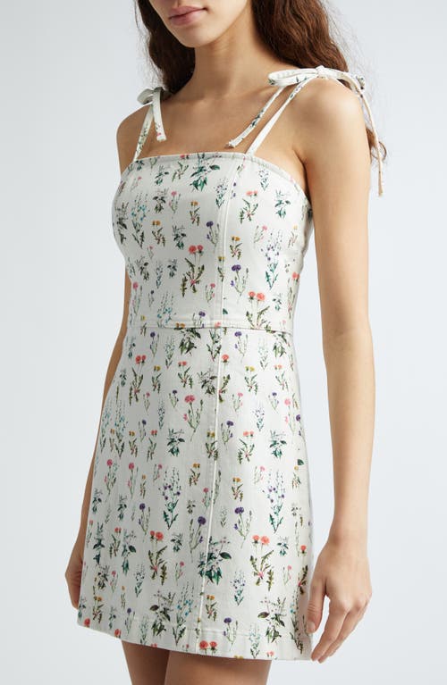 Alice And Olivia Alice + Olivia Jensen Tie Strap Sundress In Georgia Floral