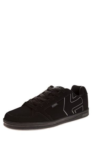 Josmo Etnies Lifestyle Low Top Sneaker In Black