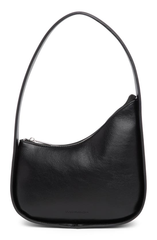 Bcbg Asymmetric Shoulder Bag In Black