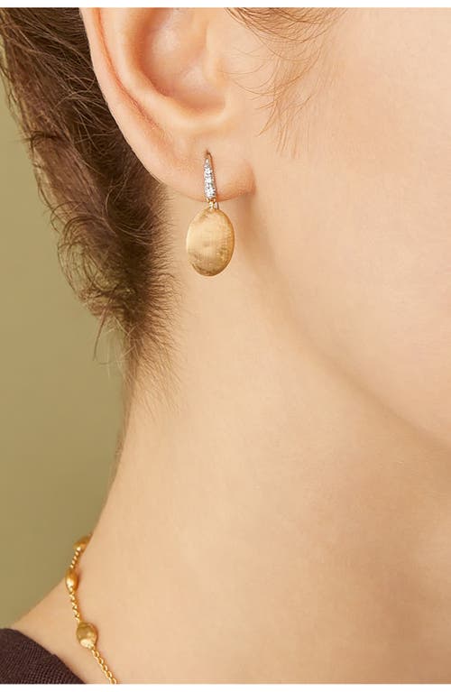 Marco Bicego 18k Yellow Gold Siviglia Diamond Drop Earrings - Exclusive In 18k Yellow Gold