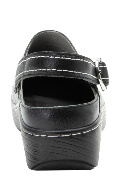 Shop Alegria By Pg Lite Olie Slingback Platform Clog In Black