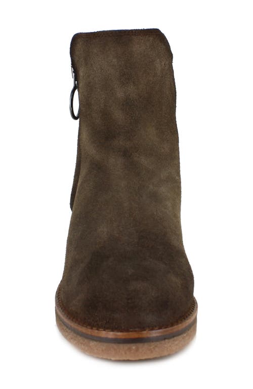 Shop National Comfort Carinna Bootie In Moccasin Suede