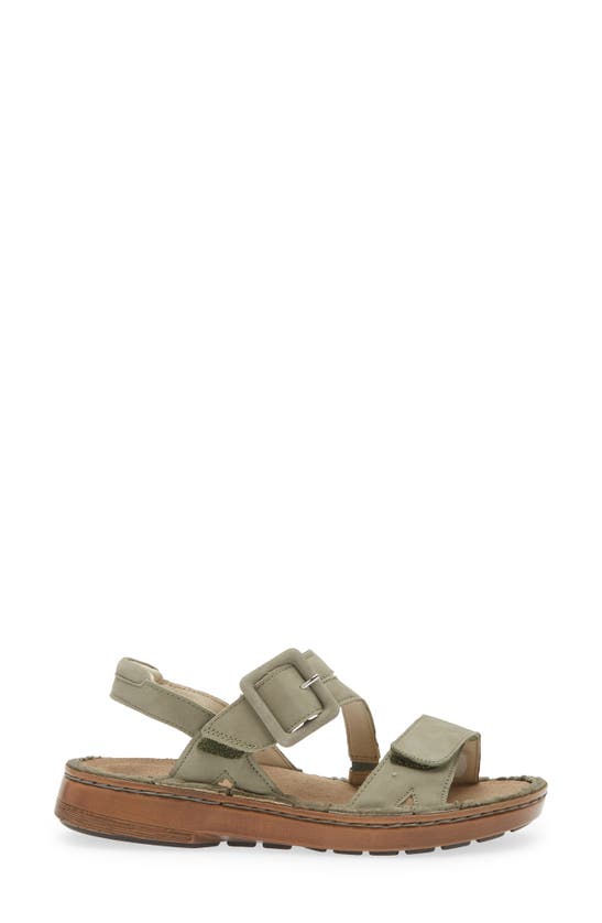 Shop Naot Castelo Sandal In Sage Nubuck