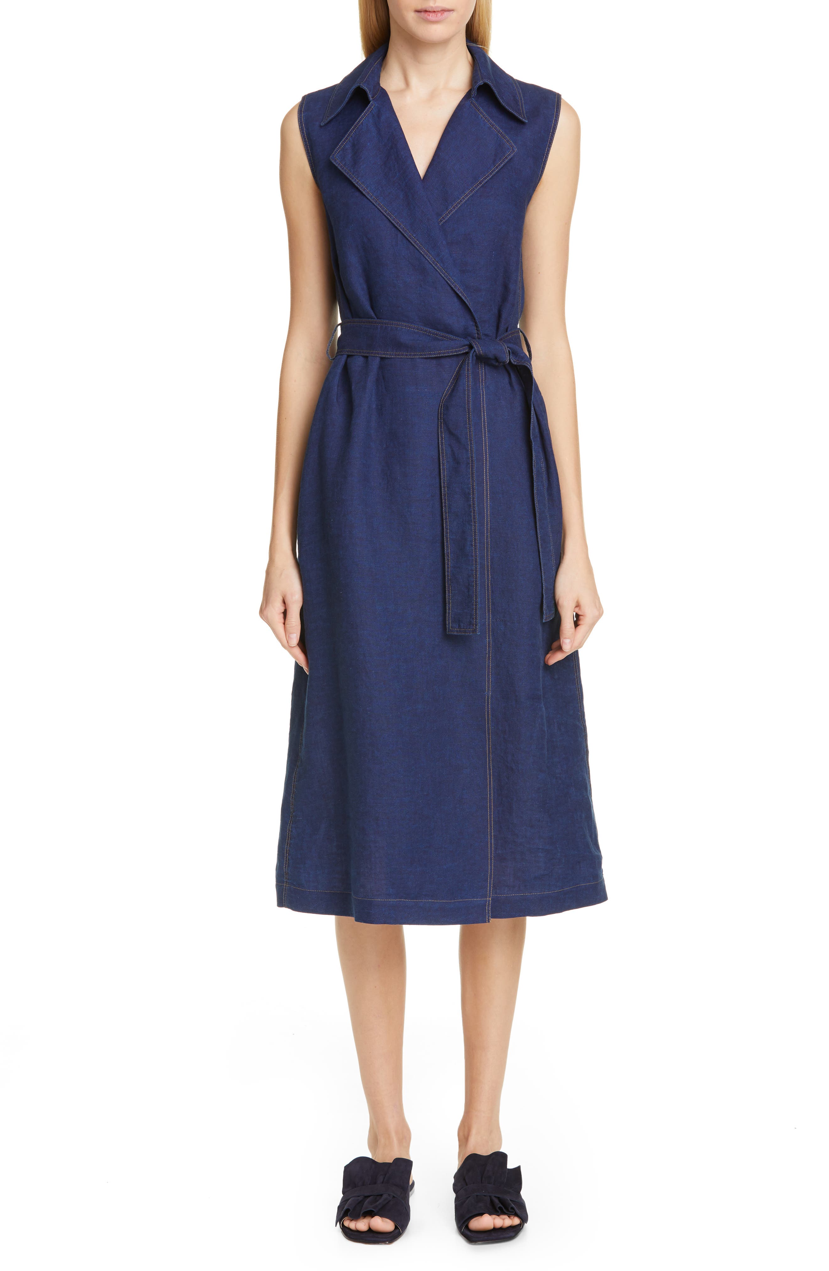 lafayette 148 linen dress