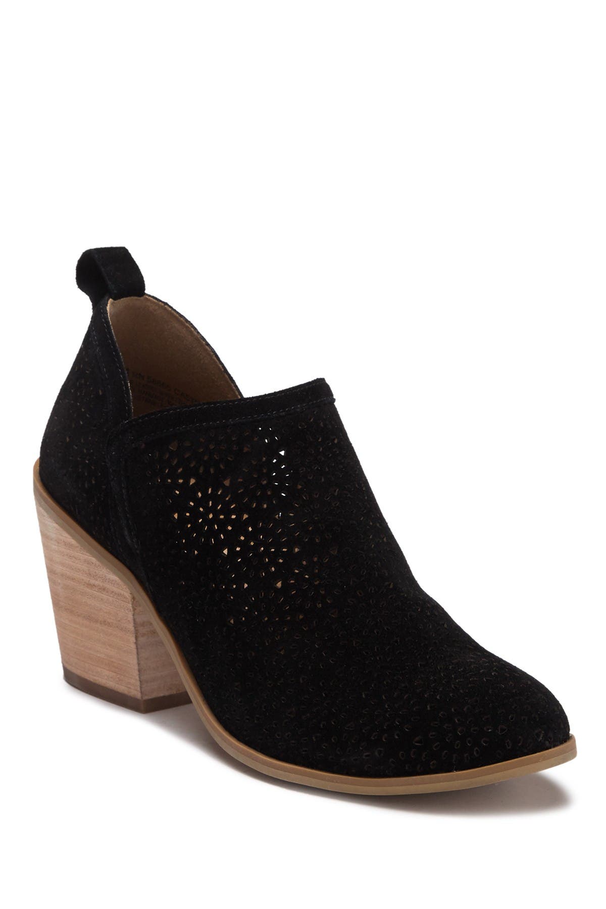 SUSINA | Camden Perforated Suede Bootie 