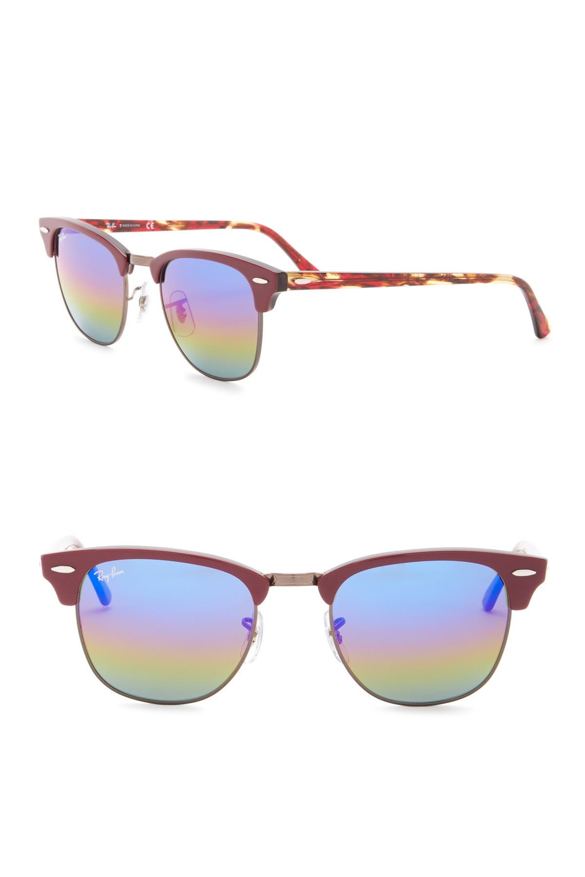 Ray Ban 51mm Clubmaster Sunglasses Nordstrom Rack