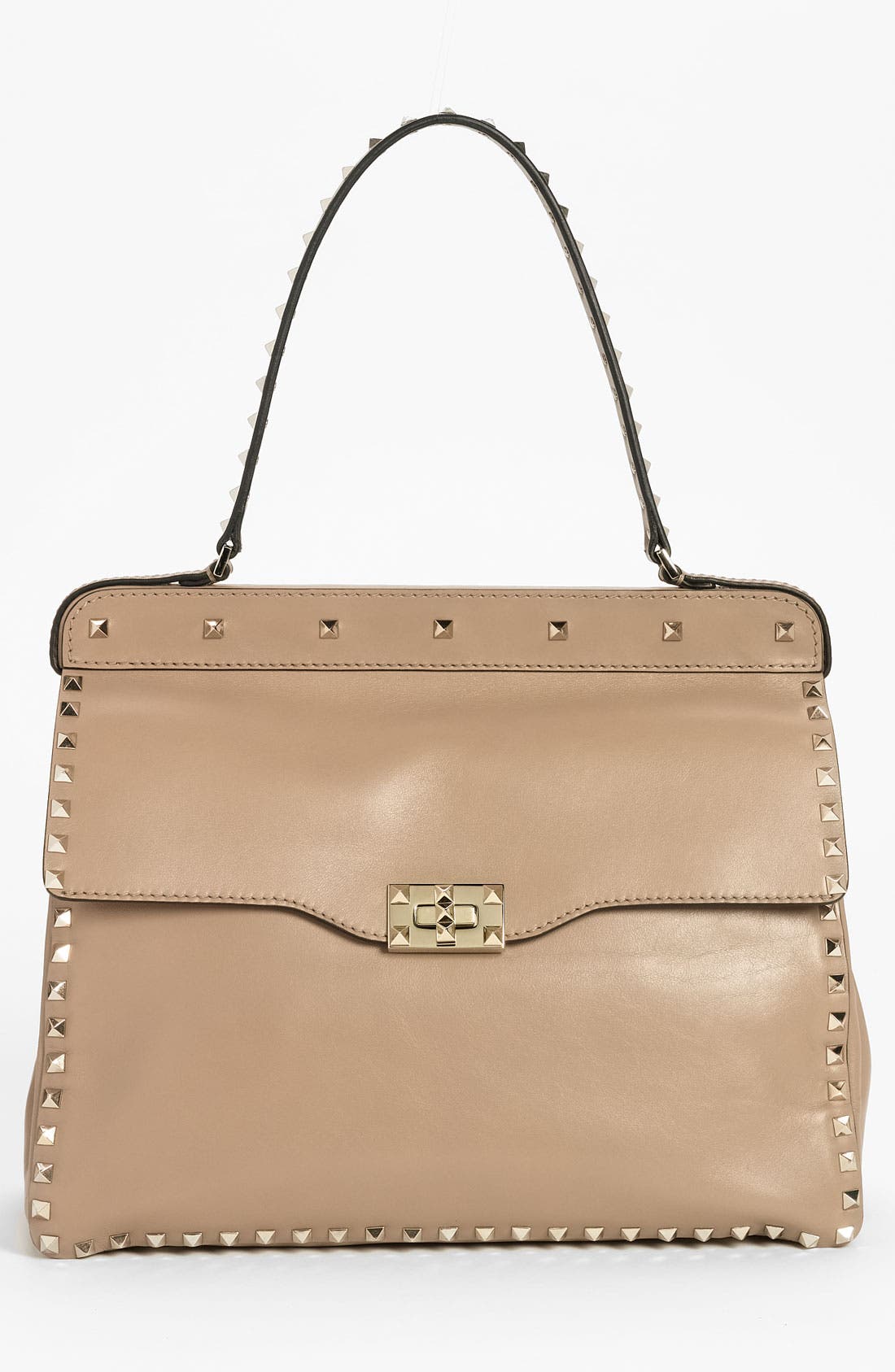 Valentino 'Rockstud' Leather Top Handle Bag Nordstrom