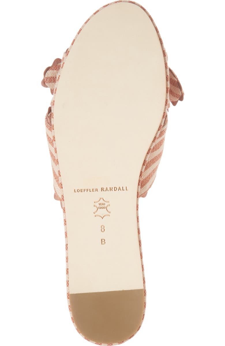 Loeffler Randall Shirley Bow Slide Sandal, Alternate, color, 
