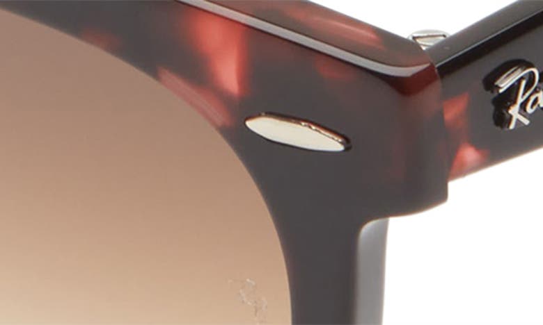 Shop Ray Ban Ray-ban Wayfarer Way 54mm Gradient Oval Sunglasses In Havana Pink