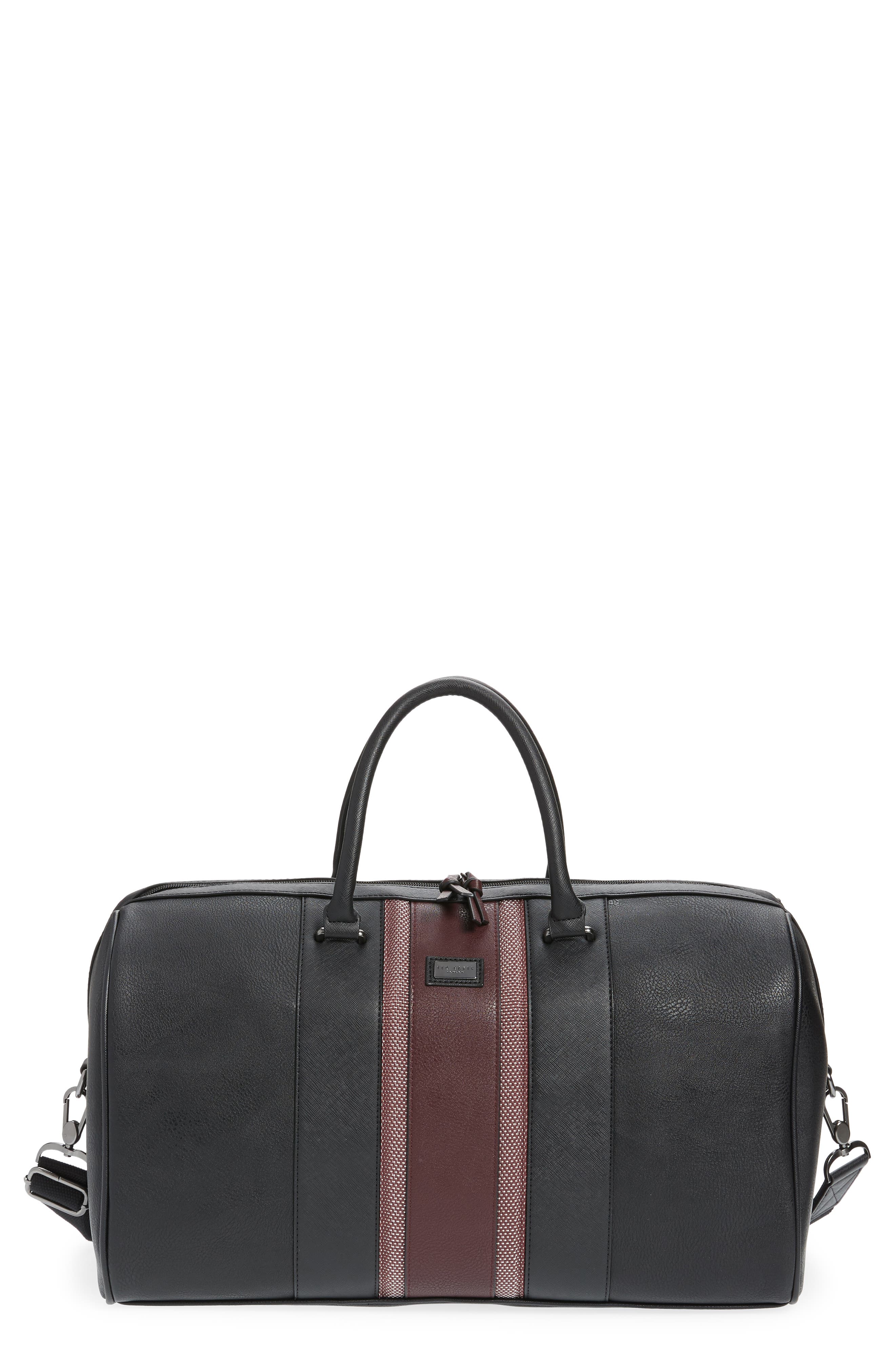 mens leather duffle bag nordstrom rack