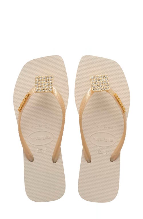 HAVAIANAS HAVAIANAS SLIM CRYSTAL CHARM FLIP FLOP