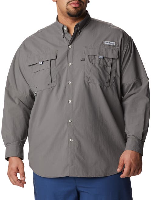 COLUMBIA COLUMBIA PFG BAHAMA II LONG-SLEEVE SPORT SHIRT 