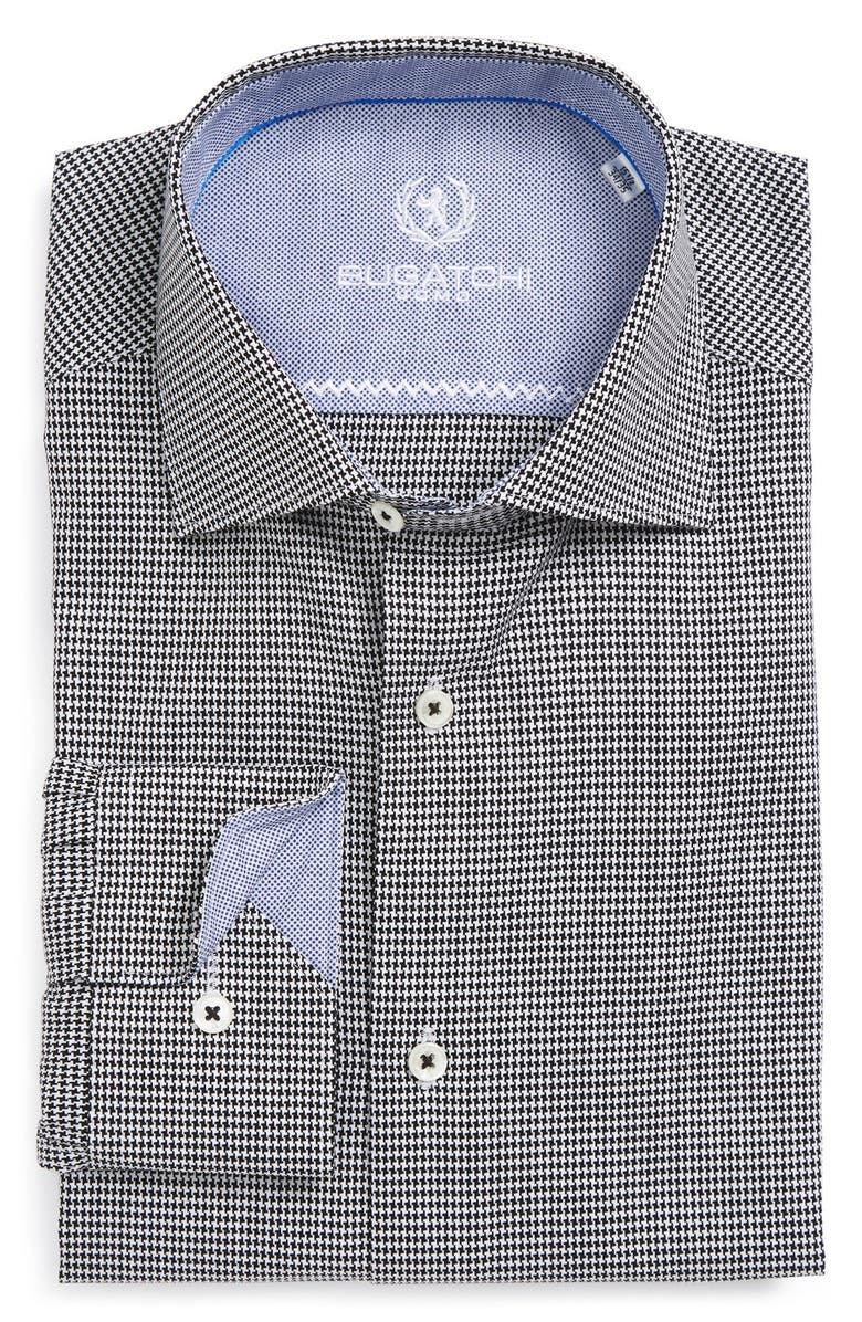 Bugatchi Trim Fit Check Dress Shirt | Nordstrom