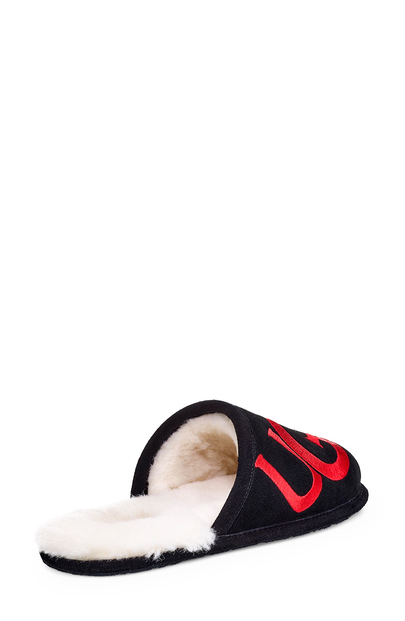 ugg logo scuff slipper