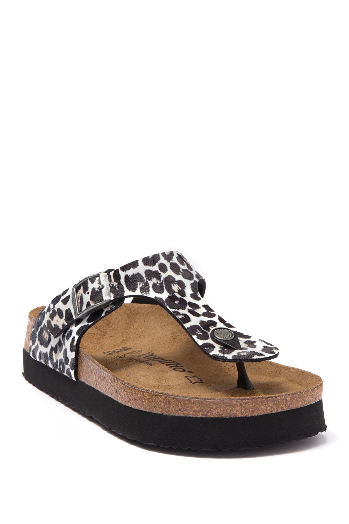 birkenstock leopard print sandals