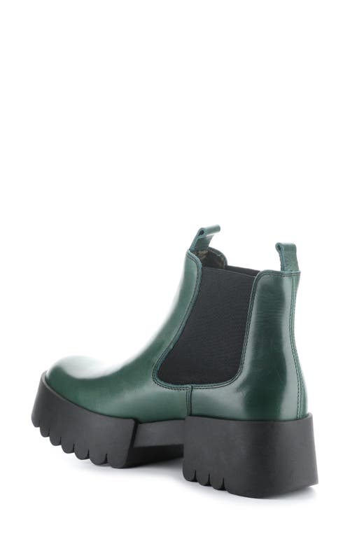 Shop Fly London Exia Lug Sole Chelsea Boot In Petrol Rug