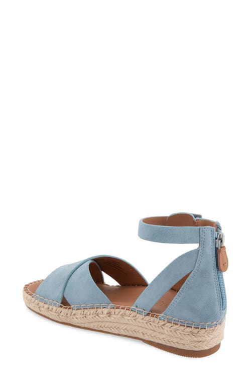 GENTLE SOULS BY KENNETH COLE GENTLE SOULS LEON ANKLE STRAP WEDGE SANDAL