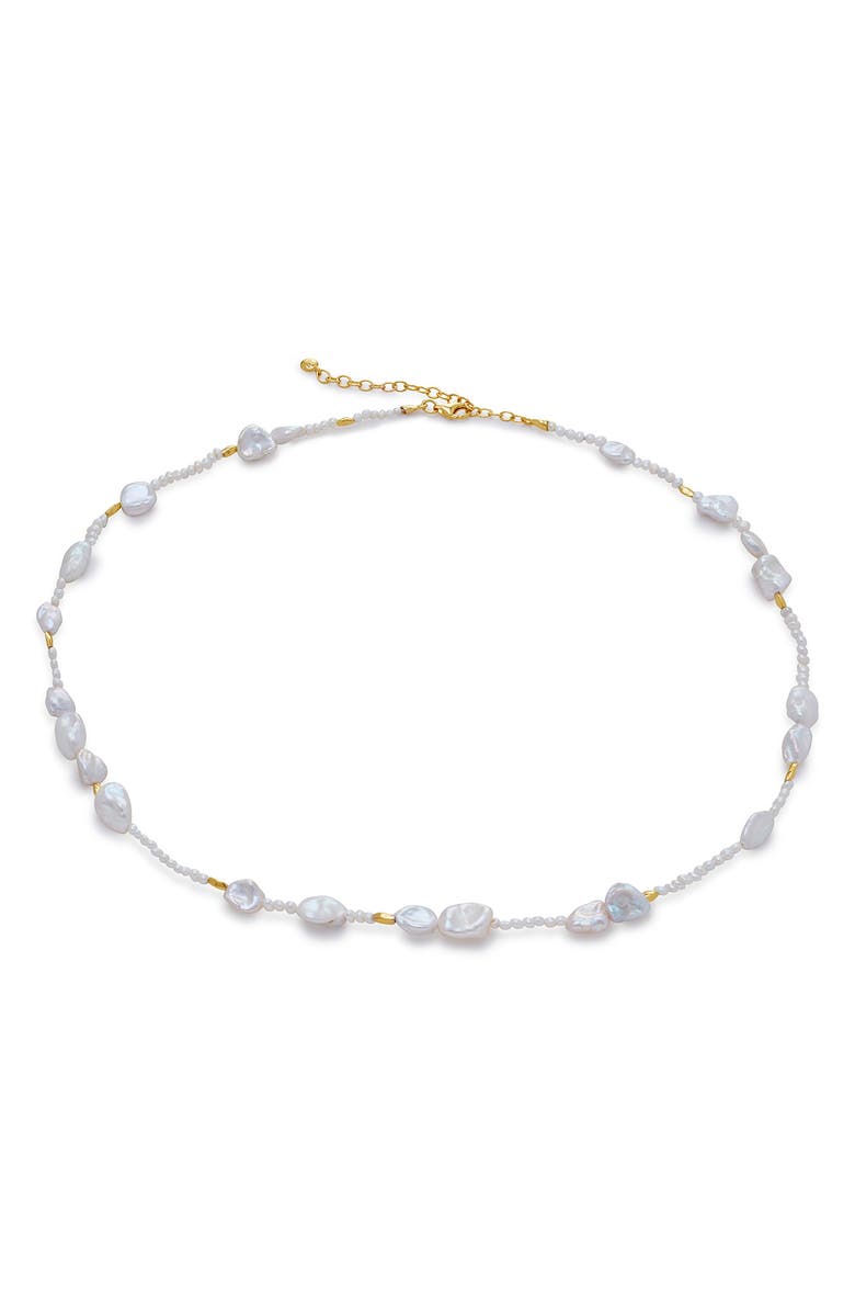 Monica Vinader Pearl Scatter Necklace | Nordstrom