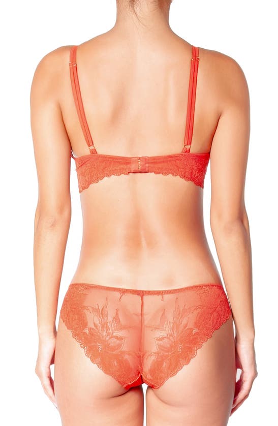 Shop Huit Brandy Wireless Bra In Brick