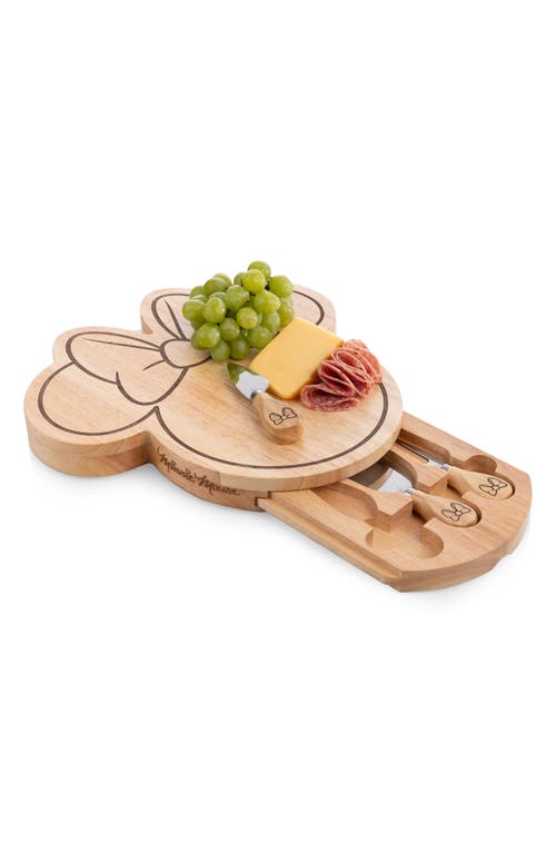 Picnic Time X Disney® Minnie Mouse Serving Board In Brown