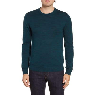 Bonobos Slim Fit Merino Wool Crewneck Sweater, Green