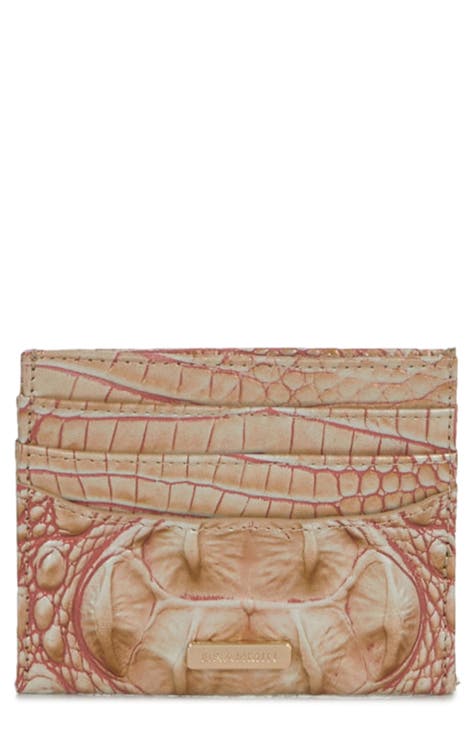 Leather handbag Brahmin Pink in Leather - 37099536