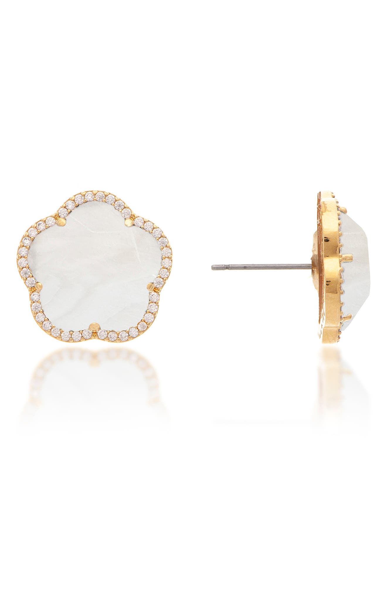 rivka friedman clover earrings