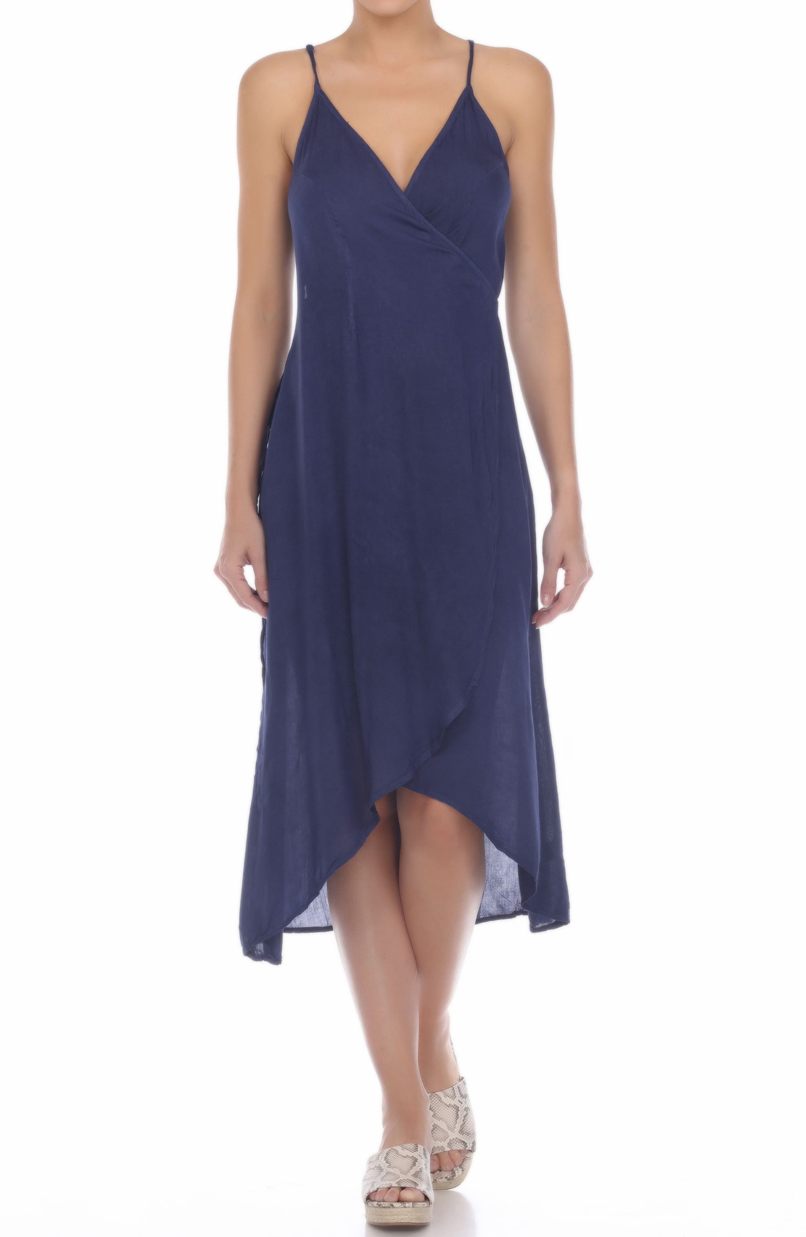 spaghetti strap wrap cover up