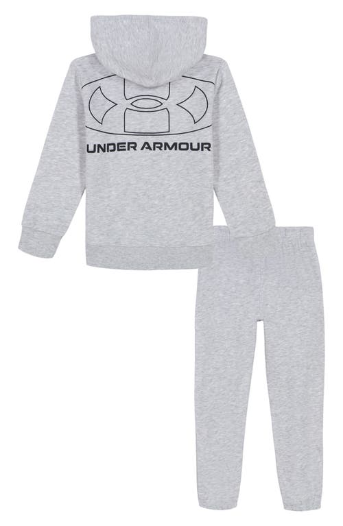 Under Armour Toddler & Little Boys Rival 2-pc. Full-zip Hoodie & Joggers Set In Mod Gry