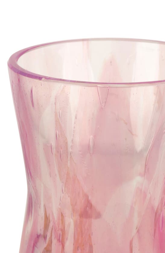 Shop Stories Of Italy Watercolor Ruby Carafe In Pink