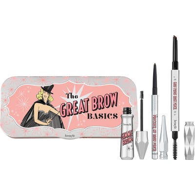 Benefit The Great Brow Basics Kit - 04 Warm Deep Brown