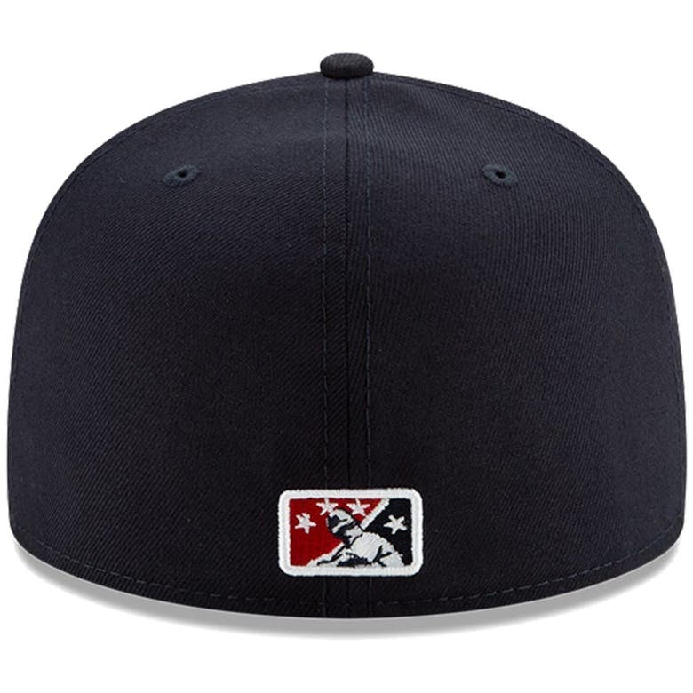 New Era Navy/red Wichita Wind Surge Road Authentic Collection On-field ...