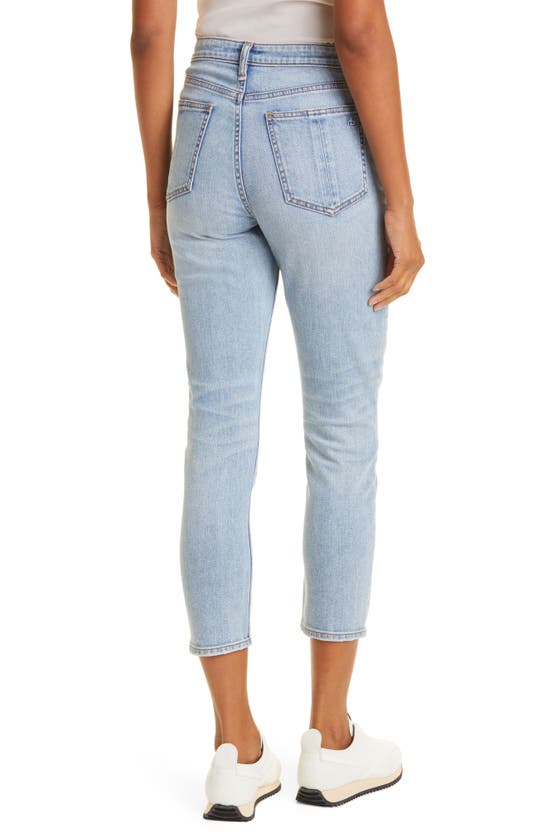 Rag & Bone Nina High Waist Ankle Cigarette Jeans In Lou1