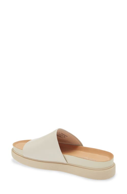 Vagabond Shoemakers Erin Slide Sandal In Off White