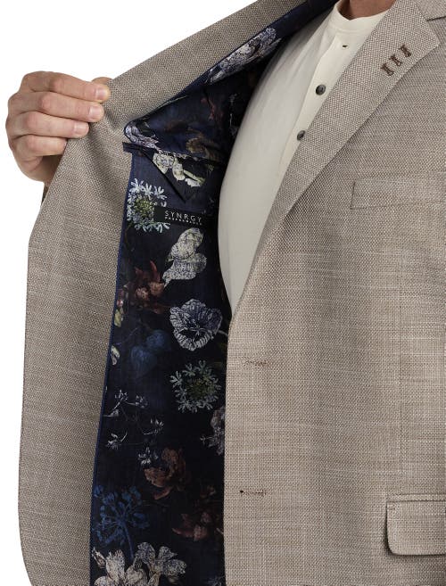 Shop Synrgy By Dxl Textured Sport Coat In Tan