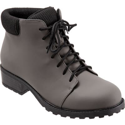 Trotters Becky Weatherproof Bootie W - Grey