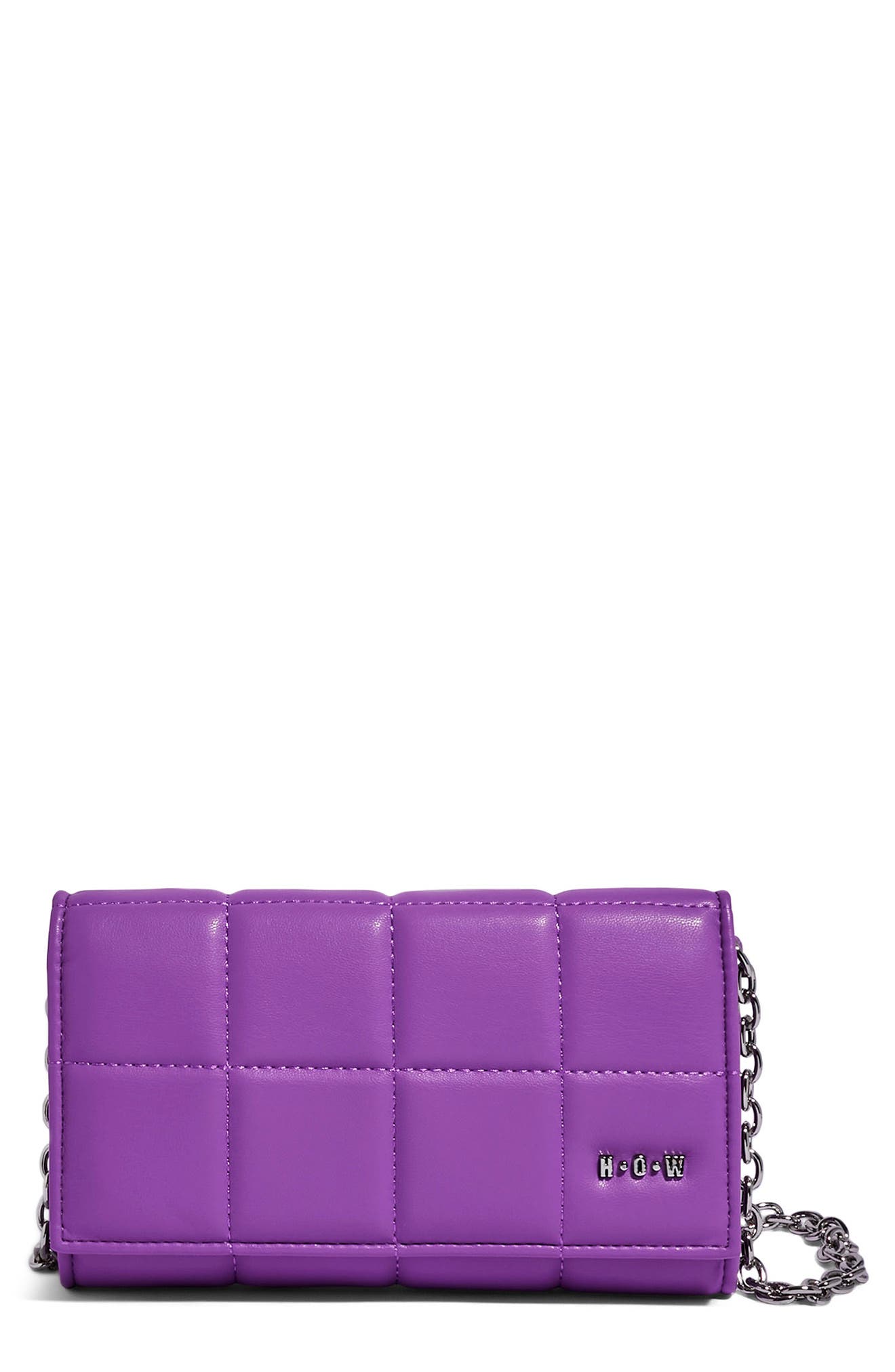 Women Faux Leather 2 Ways Crossbody Bag Wallet Wristlet Pouch Phone Case 