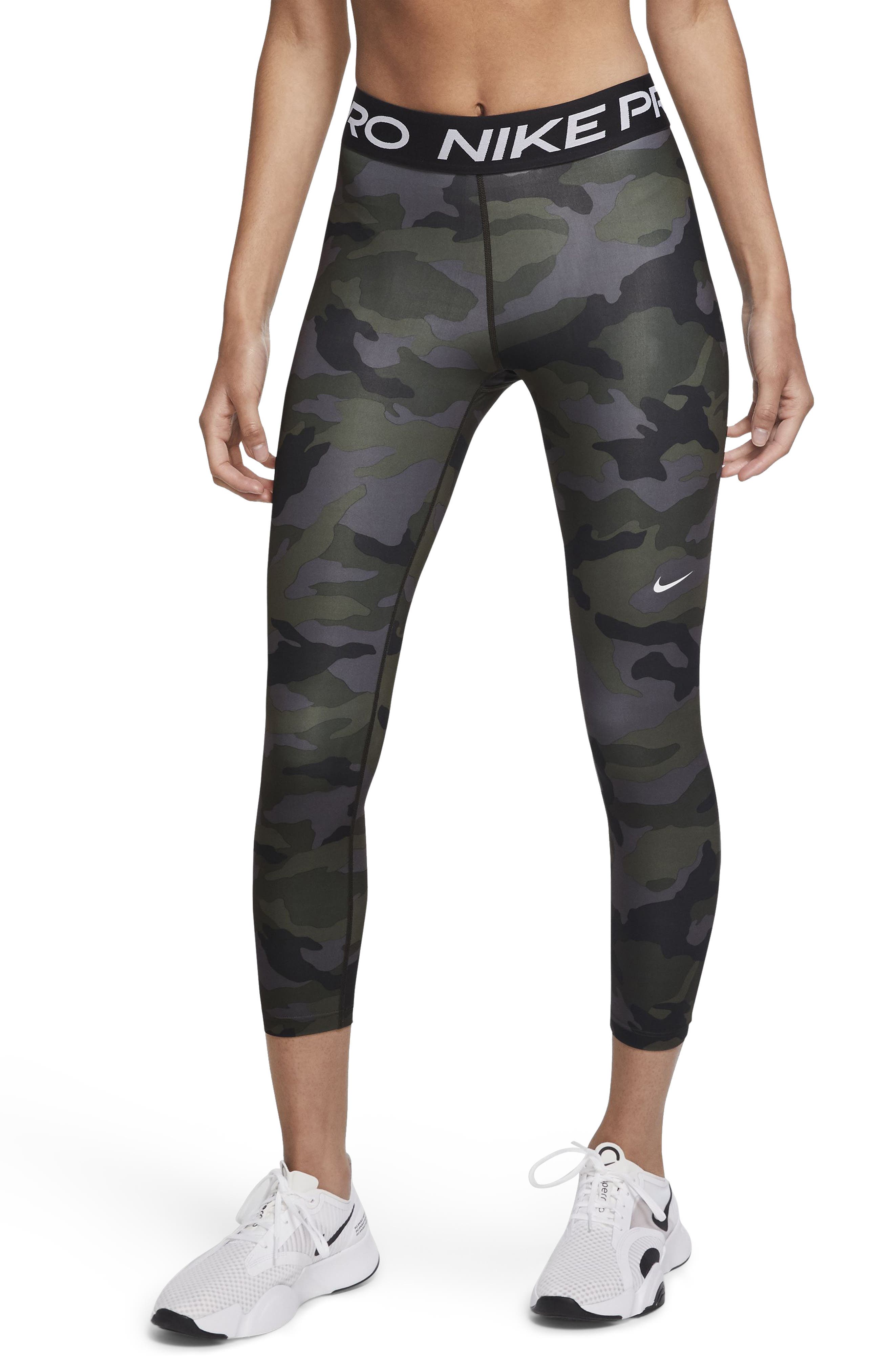 nike camouflage tights