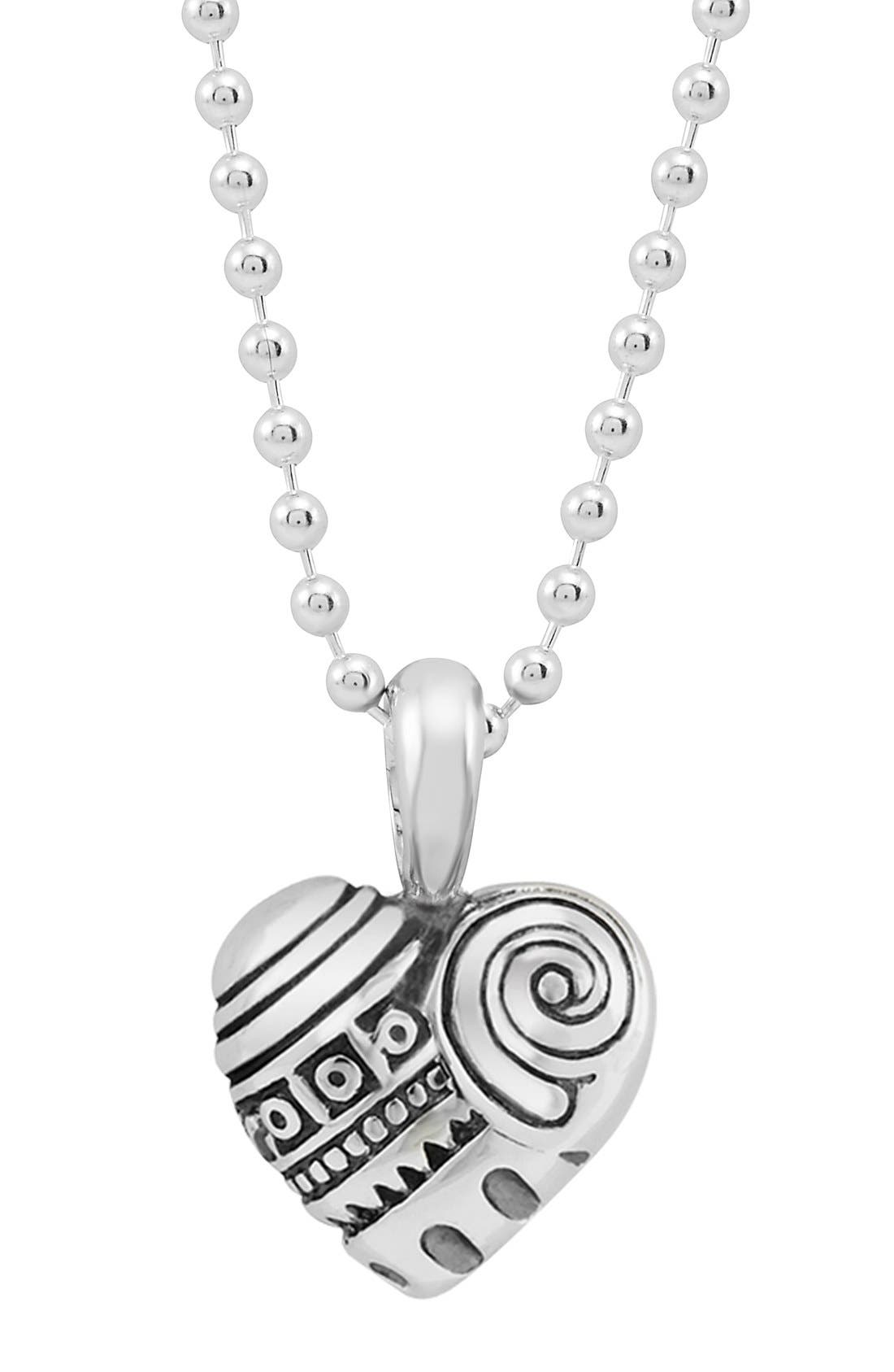 lagos heart pendant