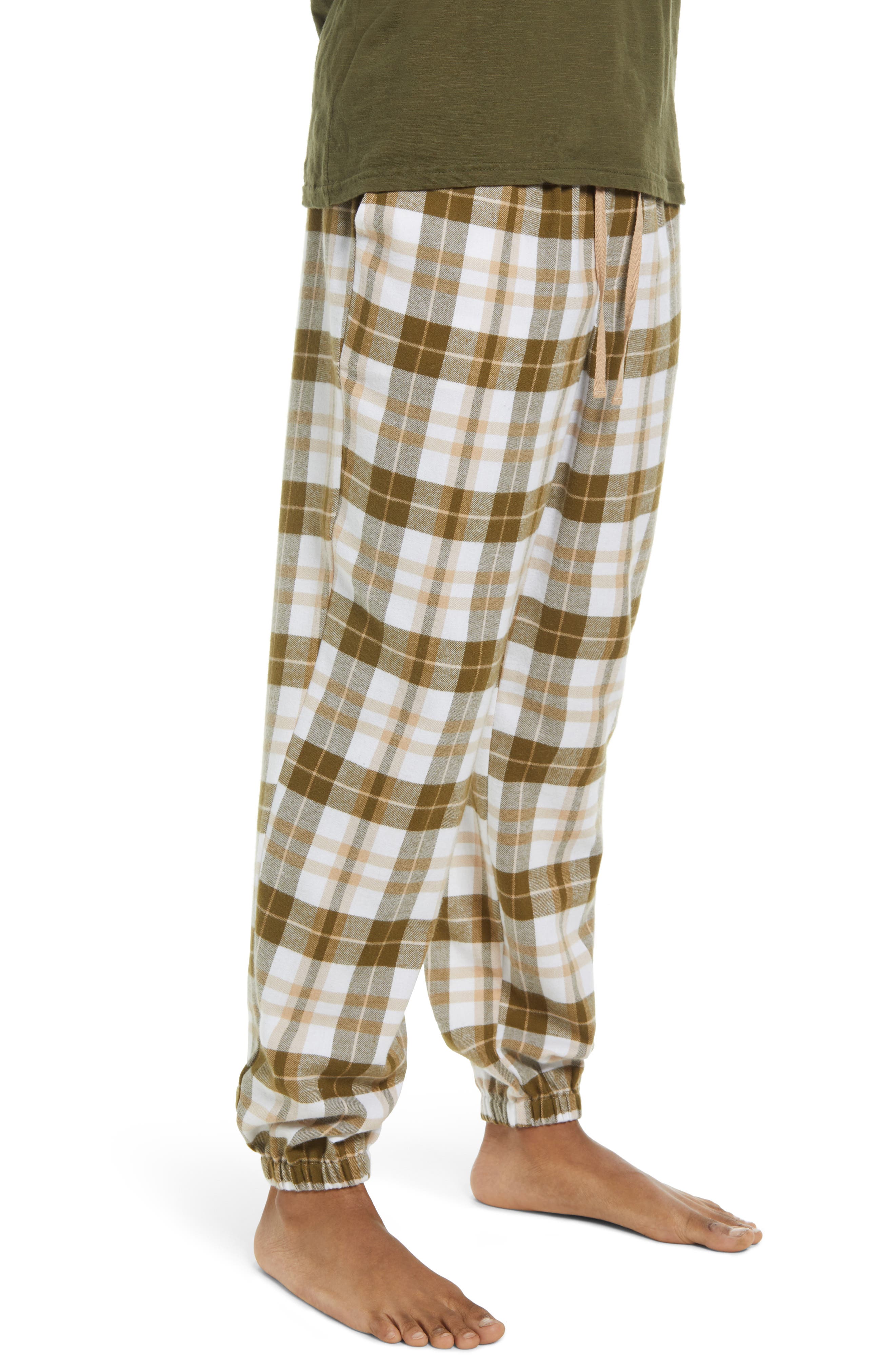 BP. Plaid Flannel Jogger Pajama Pants 