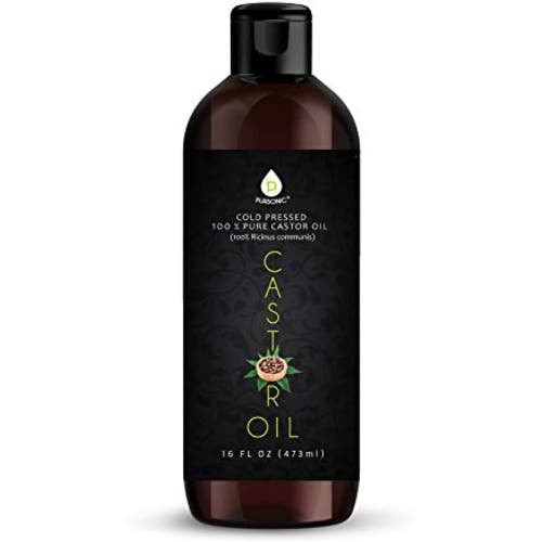 Pursonic Cold Pressed 100% Castor Oil 16 oz In Multicolor