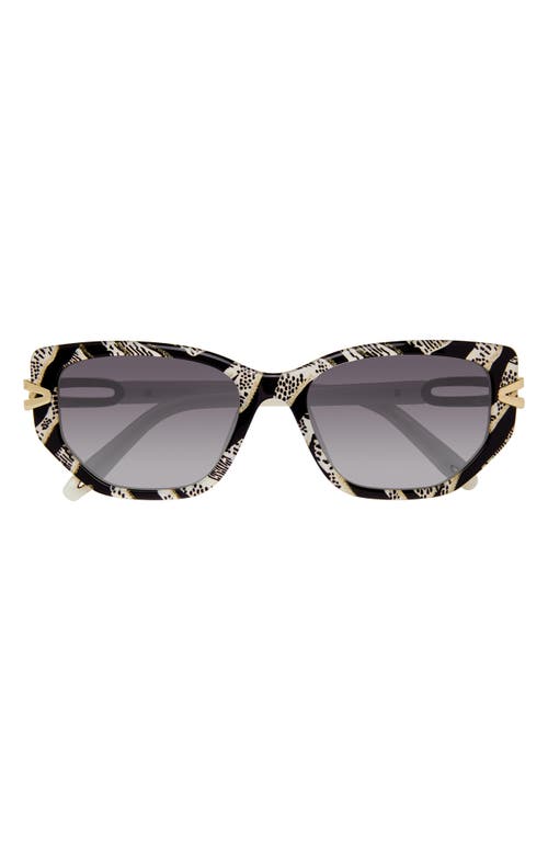GLEMAUD X Tura x Victor Glemaud 59mm Cat Eye Sunglasses in Black